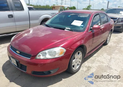 2010 Chevrolet Impala Lt z USA, uszkodzony, nr VIN 2G1WB5EK4A1175751